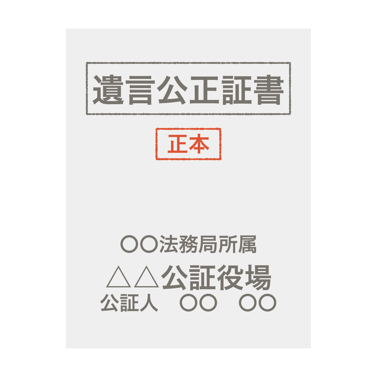 公正証書遺言の証人